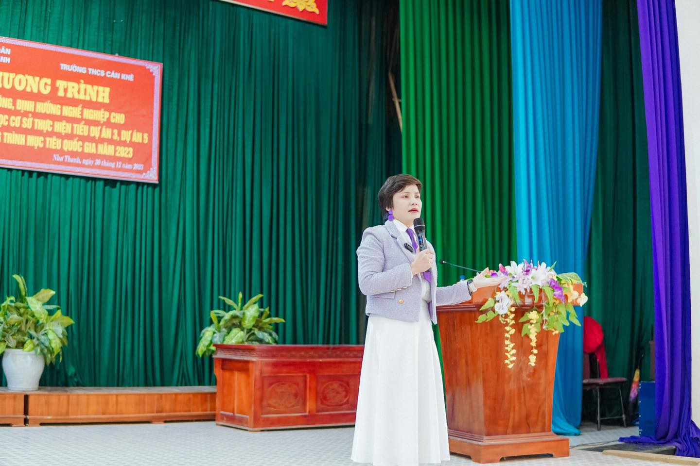 CGTL Vera Xuân Hường Đào Tạo Tại Chương Trình Định Hướng Nghề Nghiệp Cho Học Sinh THCS Tại Trường THCS Cán Khê - Huyện Như Thanh 3 414927742 807994721343325 1088102067863002967 n